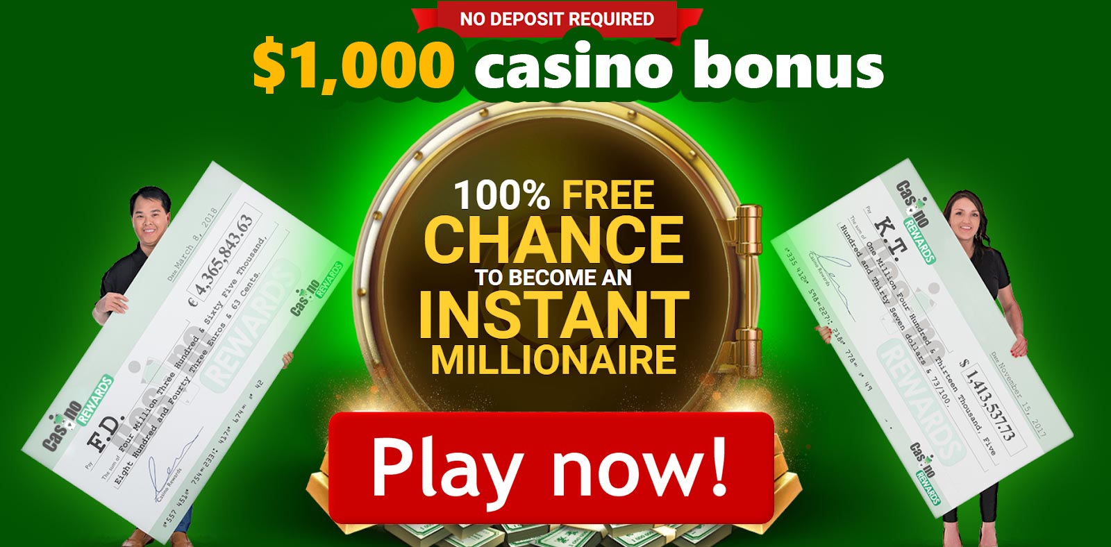 Get your bonus on Casino Masters